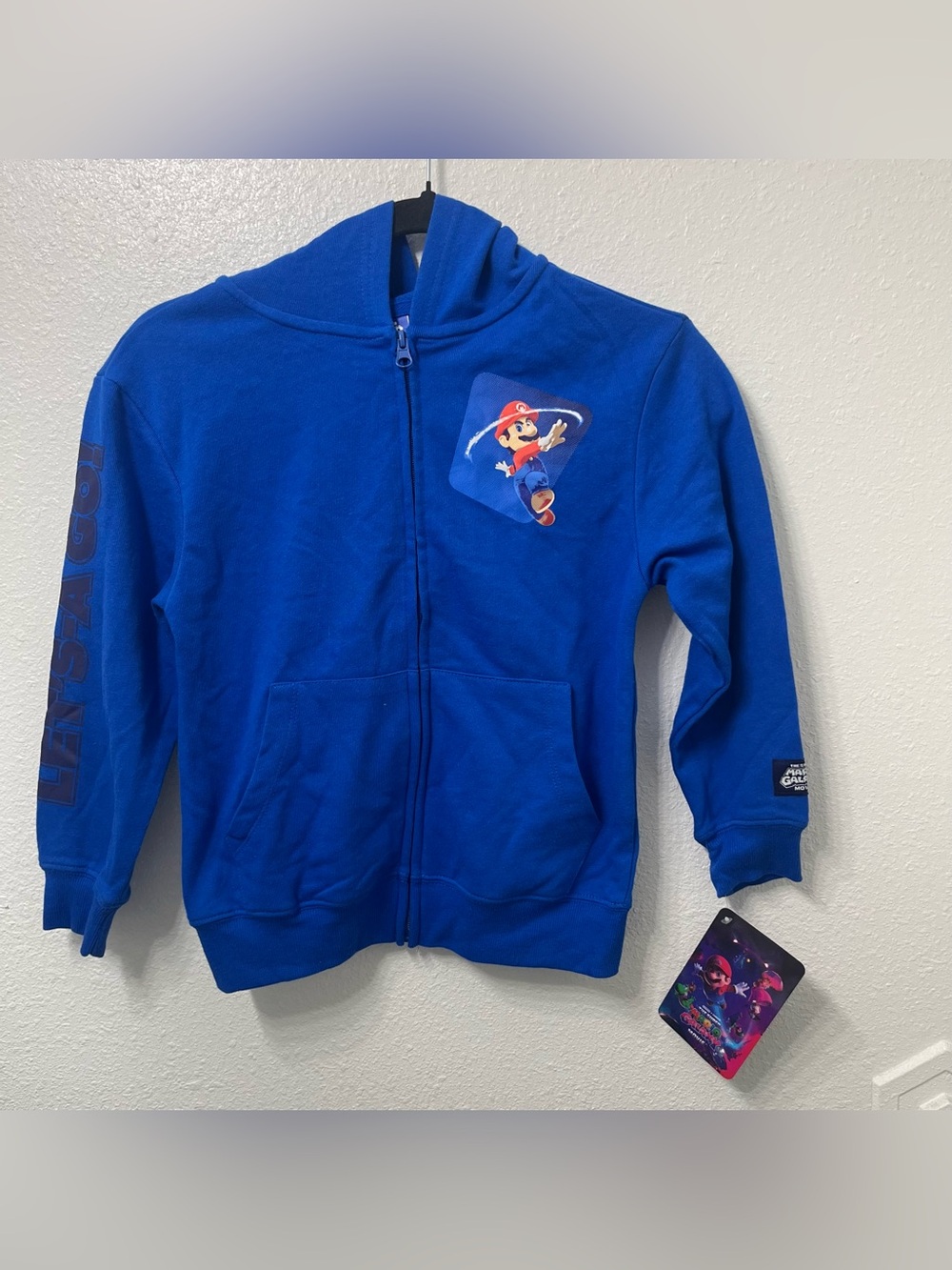 Boys' Mario Graphic Zip Hoodie